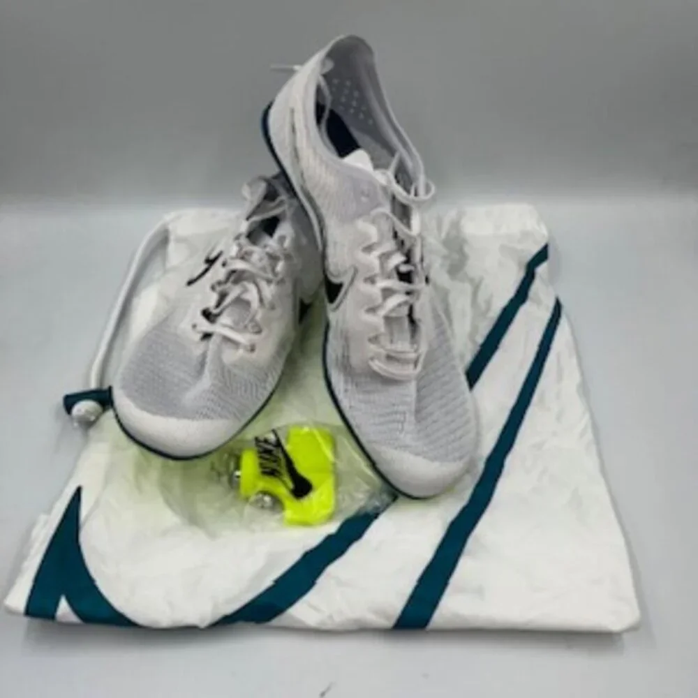 NEW Nike Zoom Mamba V6 Men’s Size 8 Distance Spikes‎ Racing Shoes With Carry Bag